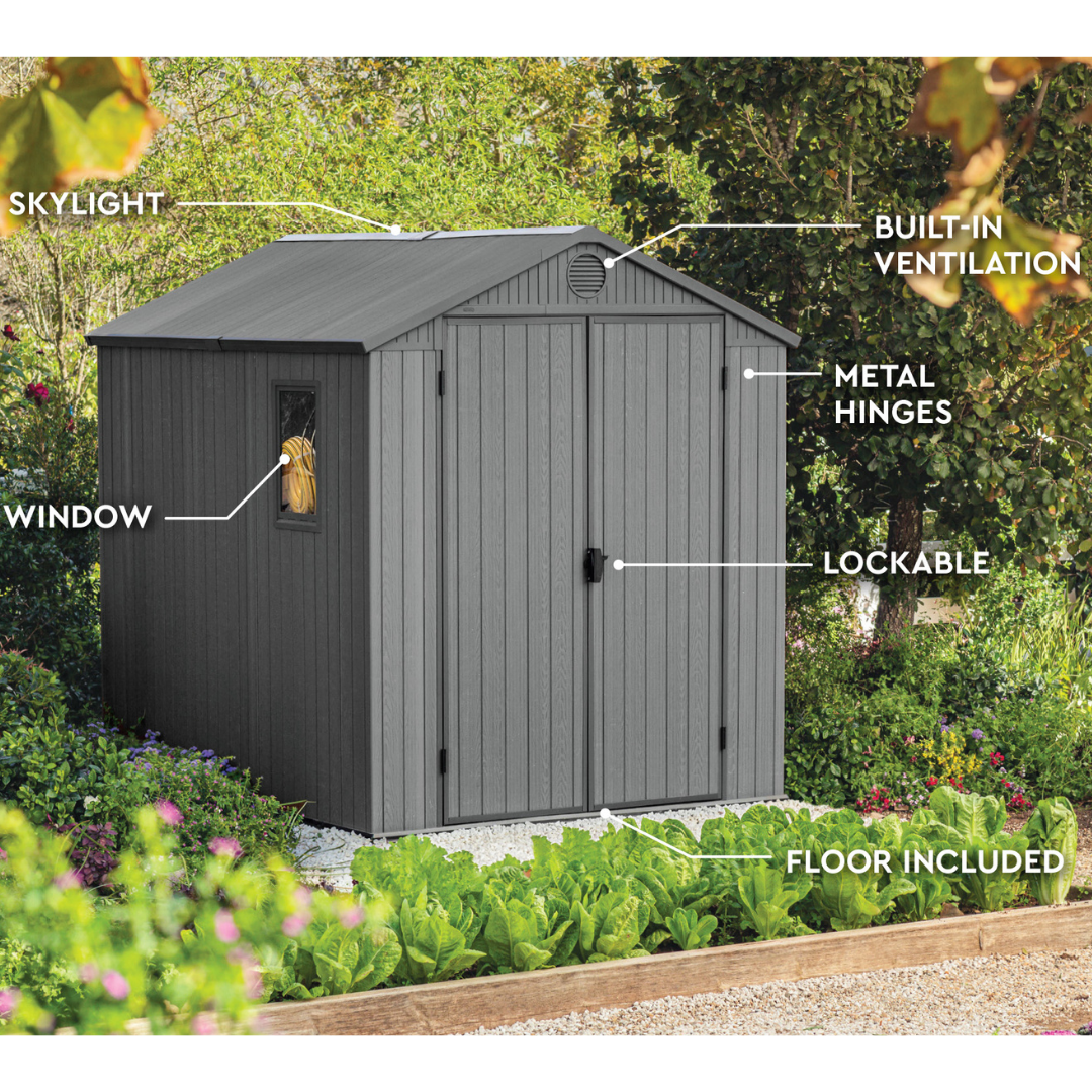 Darwin 6x8ft (1.9m x 2.4m) Shed | PREORDER MARCH