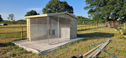 12 x 6.5ft Single Dog Kennel – Professional Installation Included