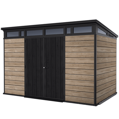 Signature Collection: 11x7ft (3.4m x 2.1m) Shed Ashwood