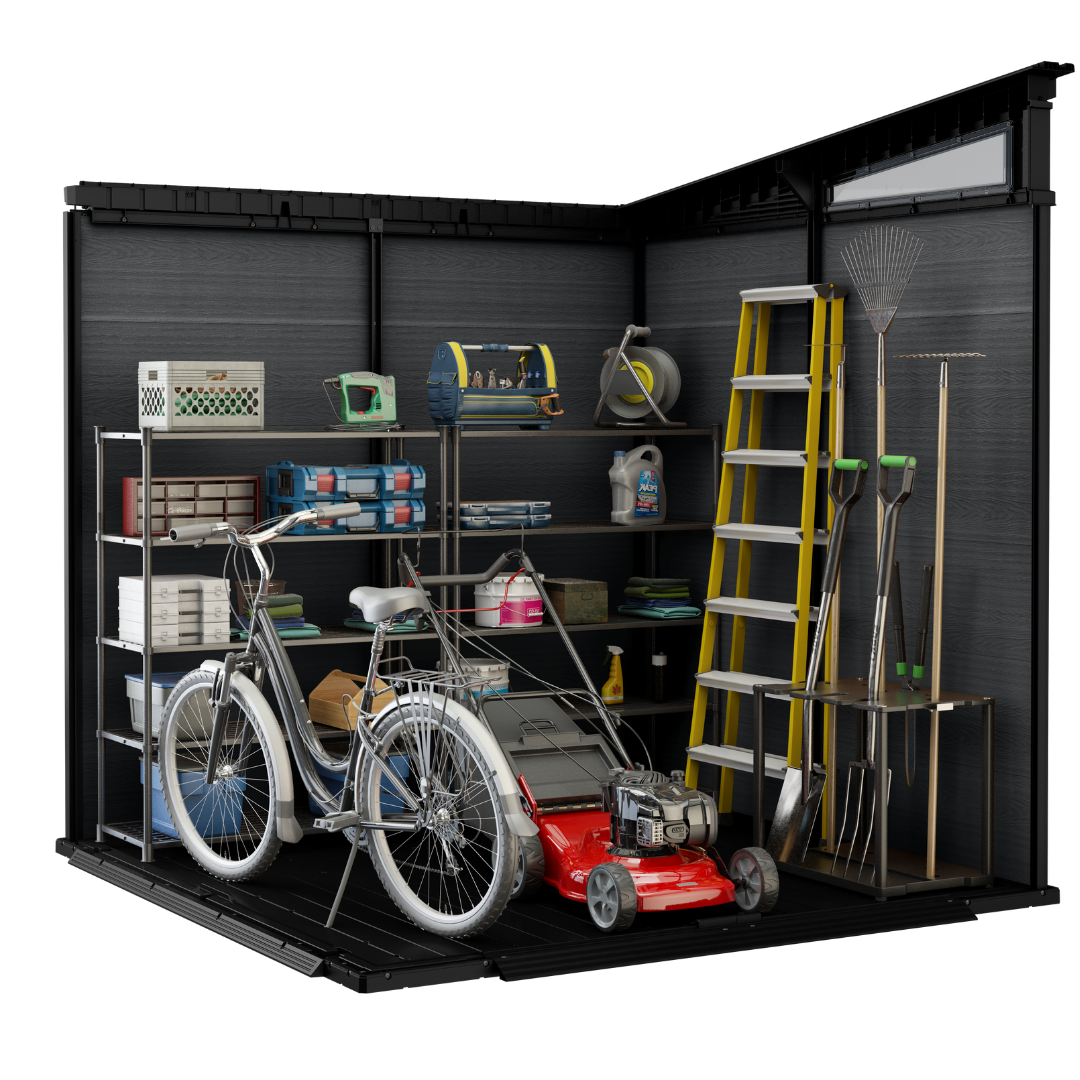 Cortina 7x7ft (2.1m x 2.1m) Shed