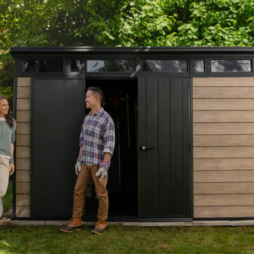 Signature Collection: 11x7ft (3.4m x 2.1m) Shed Ashwood