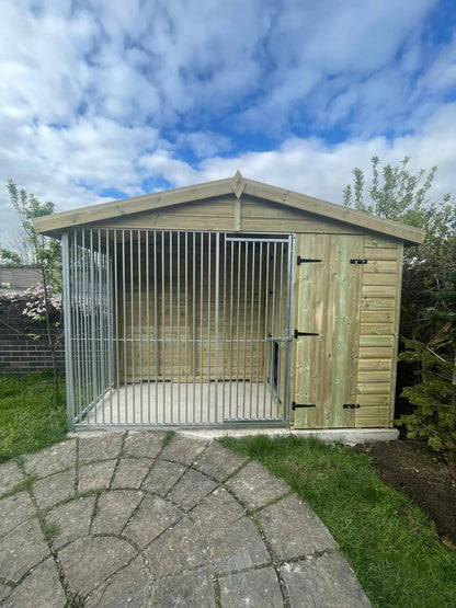 10 x 6.5ft Single Dog Kennel – Professional Installation Included